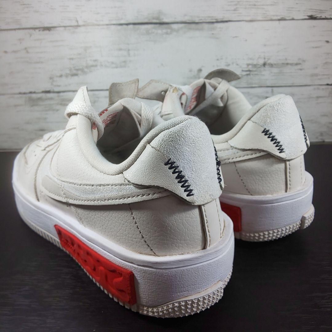 ナイキ エアフォースワン 薄茶 ミッド 25.5cm NIKE W AIR FORCE ナイキ エアフォースワン 薄茶 ミッド 25.5cm NIKE W AIR FORCE
