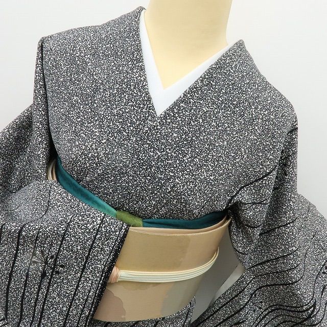 正絹 川村久太郎落款