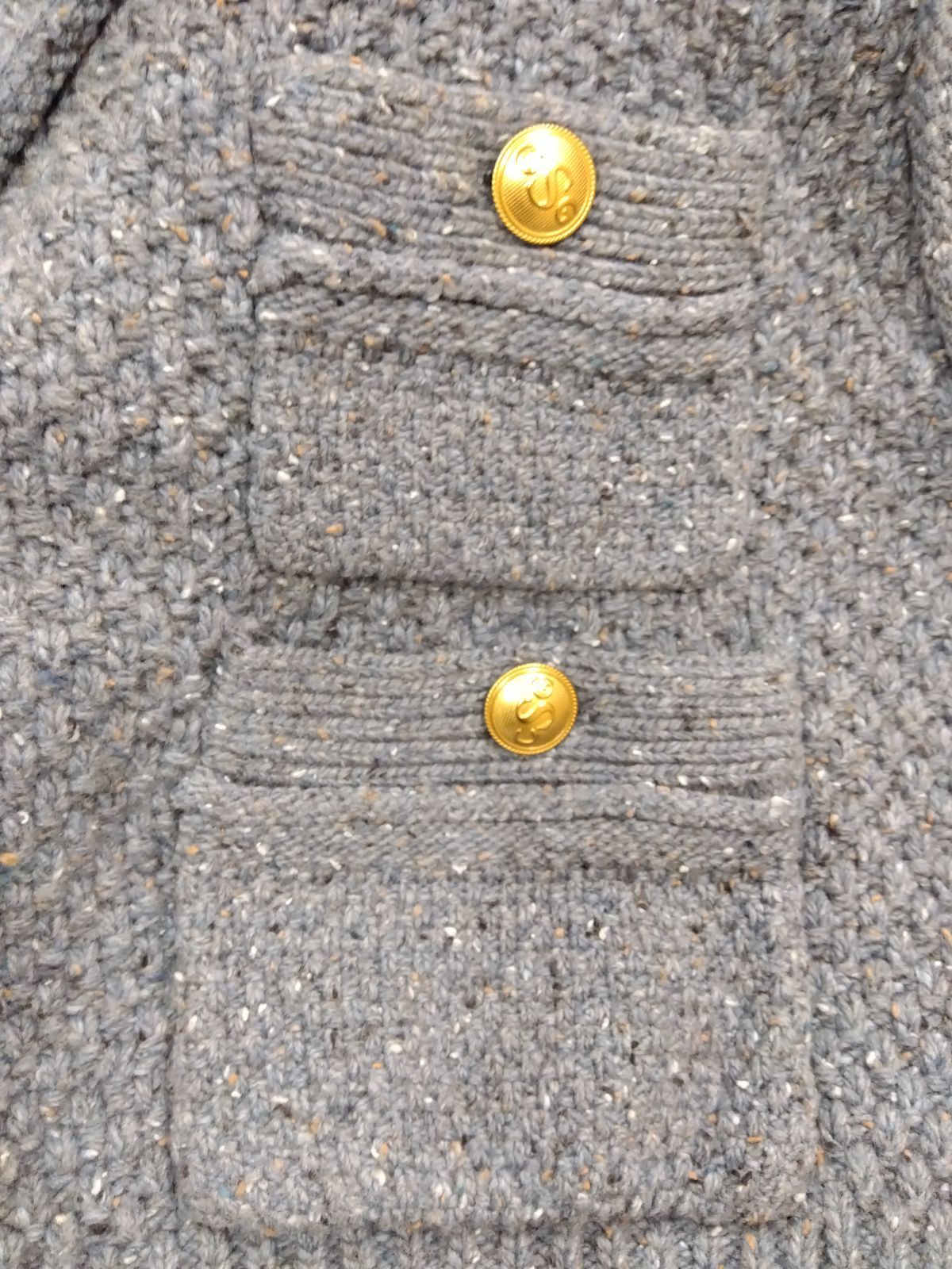 ミックスツイード ウール混