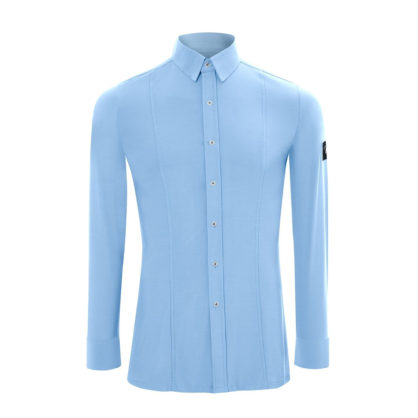 社交ダンス用 モダンダンス シャツ 長袖 メンズ 伸縮素材 高品質ステージ衣装 水晶麻風 光沢素材 XS〜XXXLサイズ