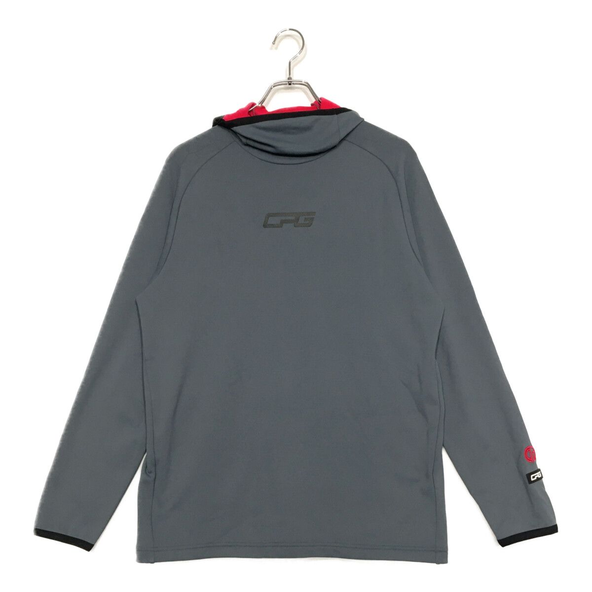 メンズ シーピージーゴルフ CPG GOLF パーカー 4 LL グレー 裏フリース地 バラクラバ