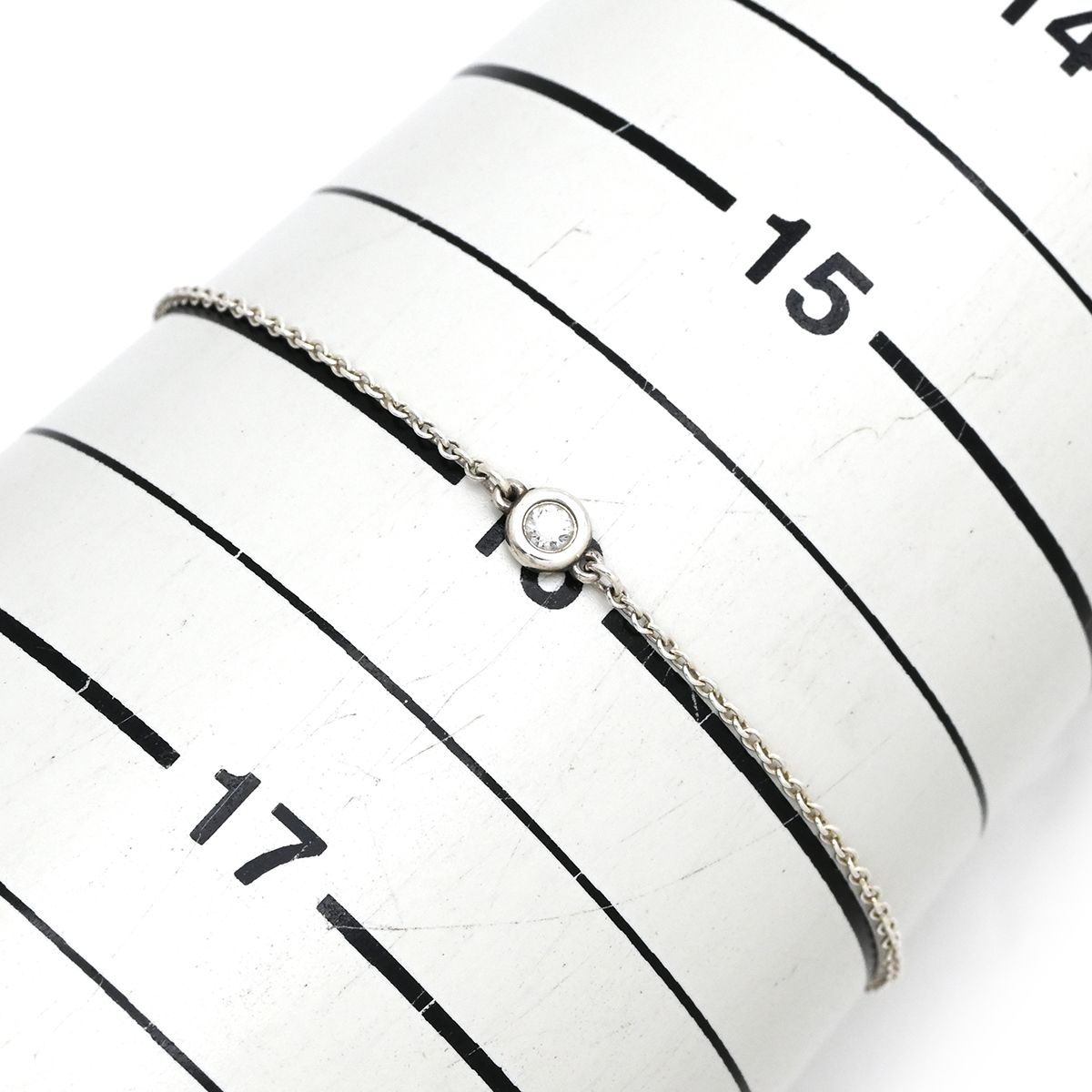 ティファニー Tiffany & Co ブレスレット バイザヤード 1Pダイヤ 