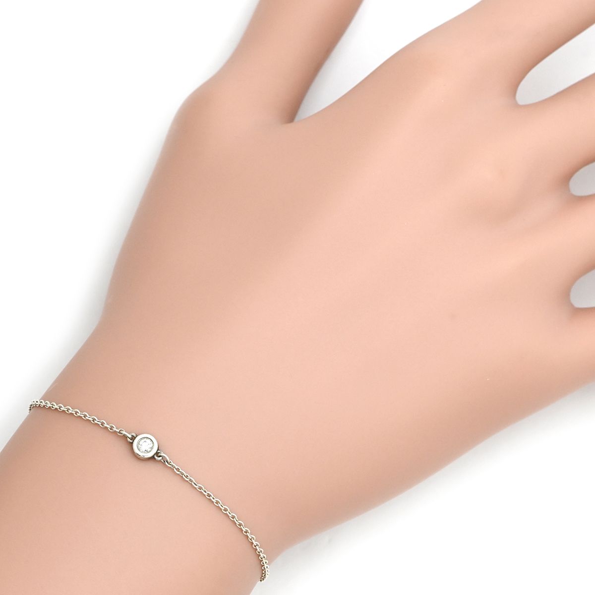 Tiffany & Co. バイザヤードブレスレット　シルバー925 Tiffany＆Co. バイザヤード ブレスレット ダイヤモンド シルバー925