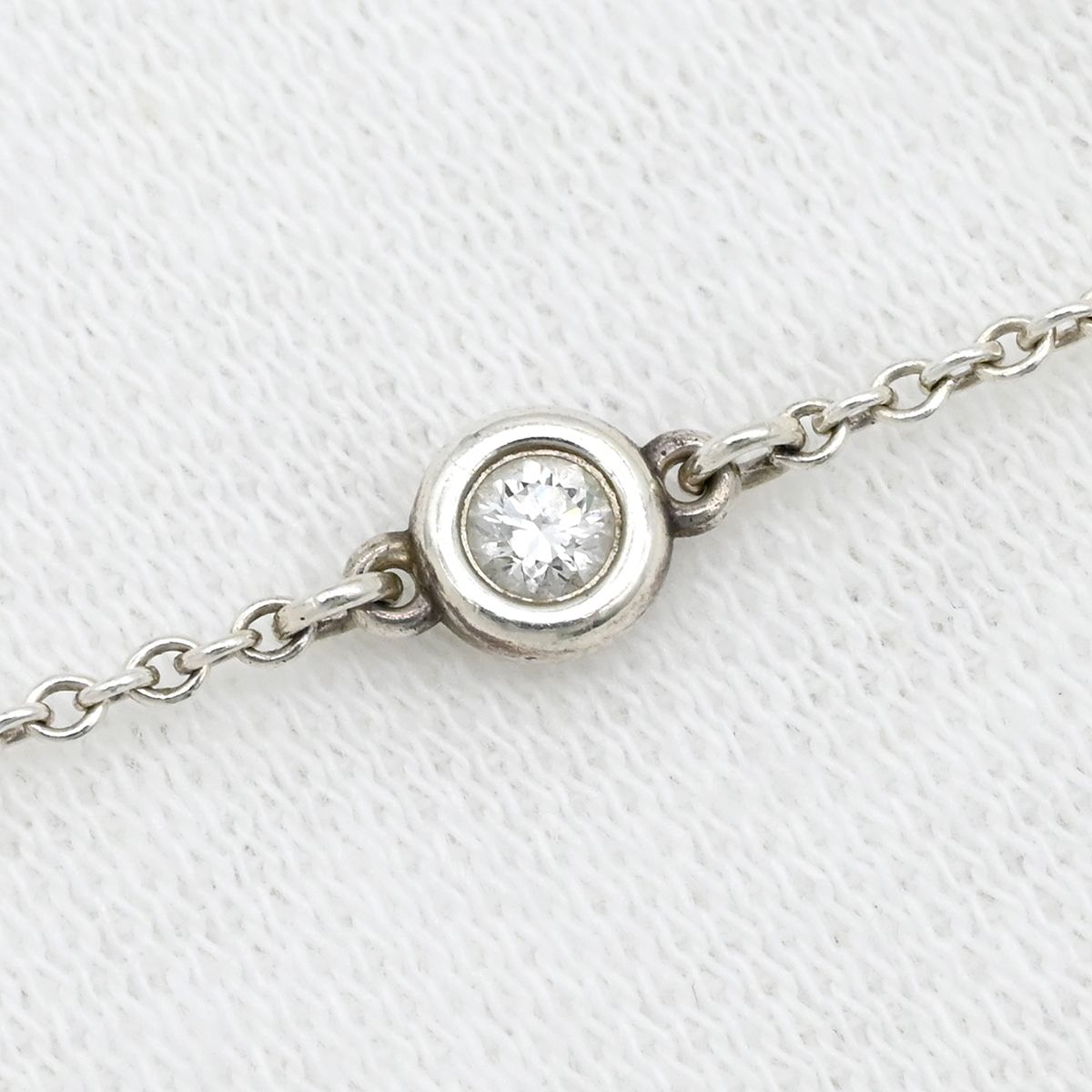 ティファニー Tiffany & Co ブレスレット バイザヤード 1Pダイヤ 