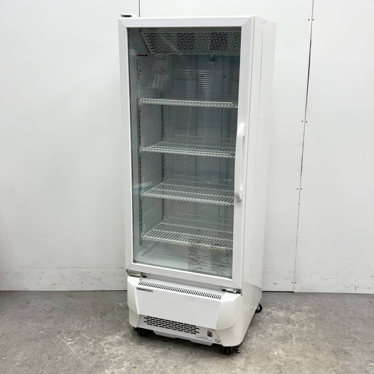 パナソニック 冷蔵ショーケース SMR-SU120LA W600×D592×H1587 単相100V ビールショーケース スイング扉 2021年製 厨房