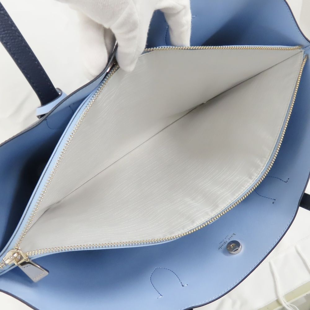 Ts801151 ケイトスペード トートバッグ スイートワークトート レディース ネイビー 水色 Kate Spade 超 DECORATOM_COM_BR