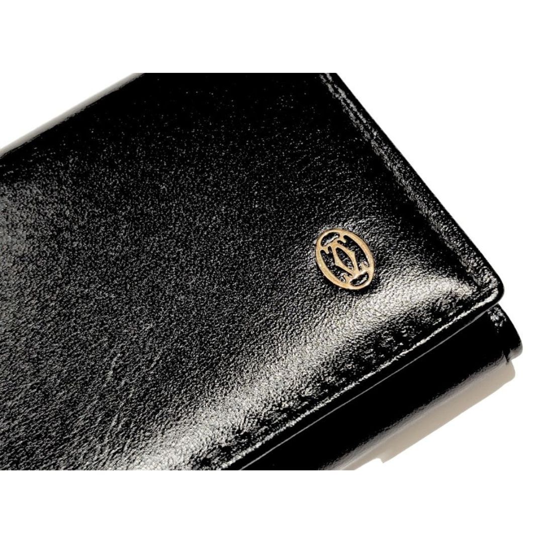 Cartier カルティエ パシャ 6連 キーケース レザー ブラック 黒 ゴールド金具