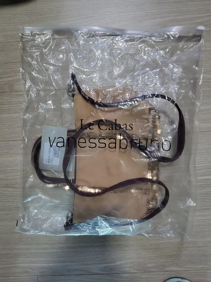 ヴァネッサ ブリューノ カバ スパンコール トートバッグ ショルダーバッグ