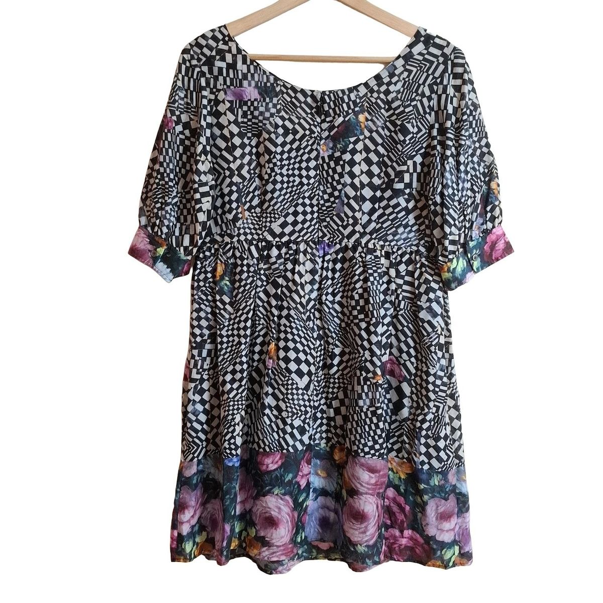 PaulSmith(ポールスミス) ワンピース サイズ40 L レディース - 黒×白