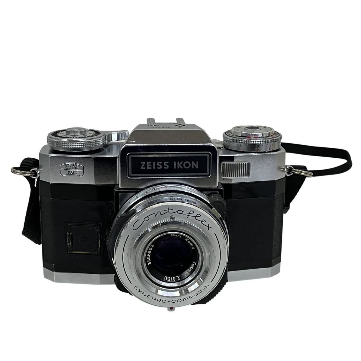 ZEISS IKON Contaflex Super BC Carl Zeiss Tessar 50mm F2.8 一眼レフカメラ ジャンク T10568669