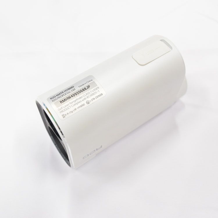 R2G アールツージー レーザー距離計 MATE HYBRID ホワイト 距離測定器 WWW_SMP1DAWEKUDUS_SCH_ID