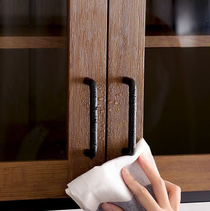 ヴィンテージ調 スリム キッチンボード 幅64㎝ 食器棚 コンセント キッチン収納 レンジ台 レンジボード キッチンラック NEXPOTALLINN_EU