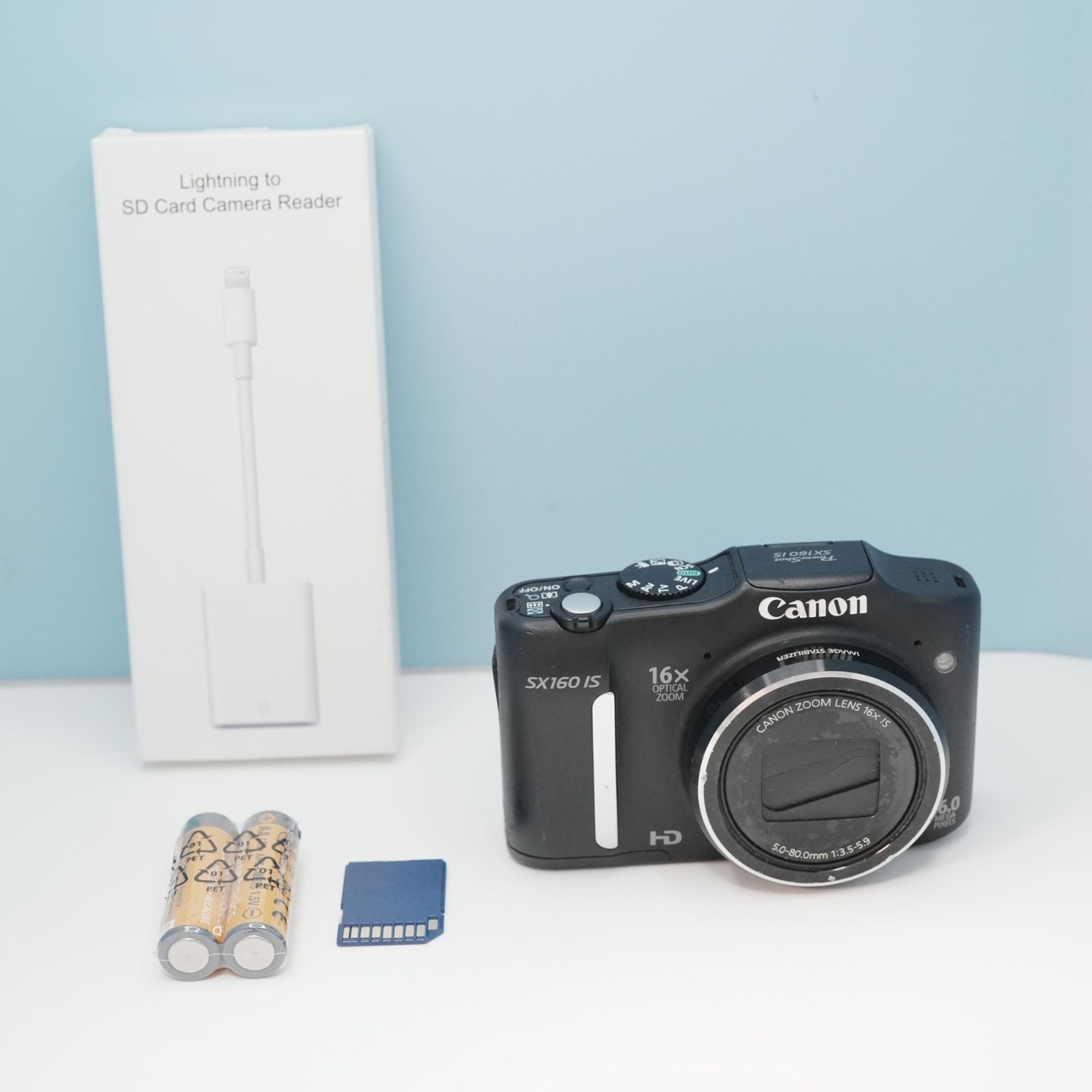Canon PowerShot SX160 IS デジカメ スマホ転送OK フルセット 美品 