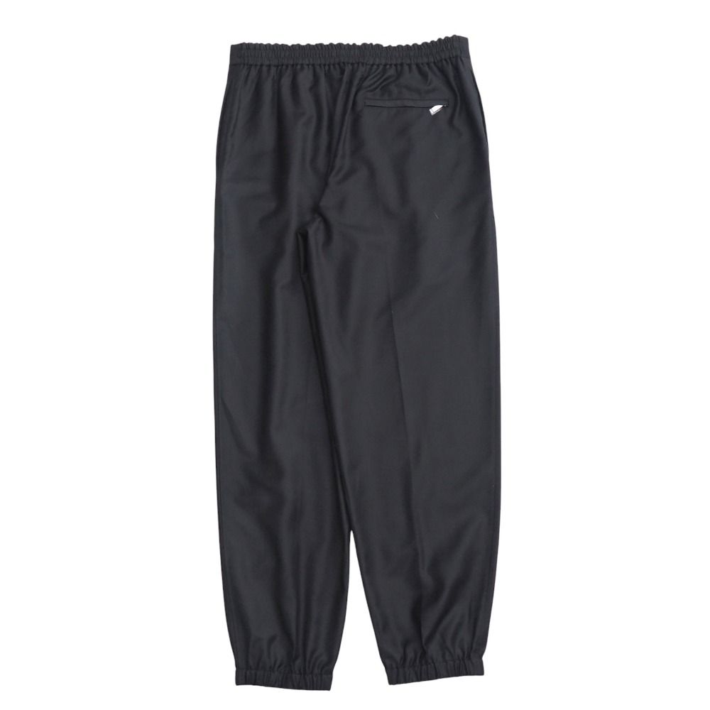 DIOR HOMME ディオール オム パンツ サイズ48 タック ジョガーパンツ スラックス ブラック イタリア製 ブランド古着 RA 6438