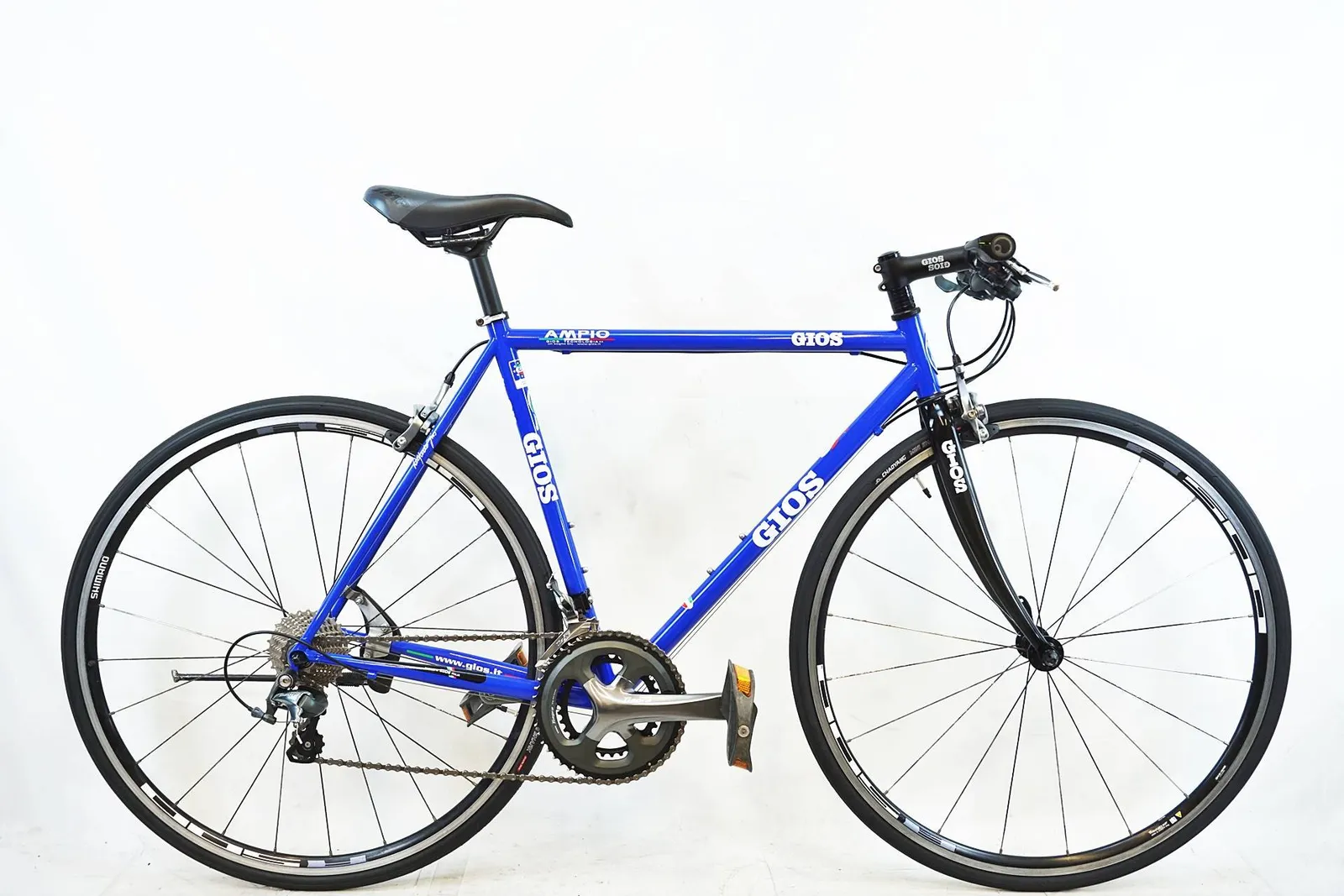 直接可 GIOS ジオス AMPIO アンピーオ ブルー サイズ51 スタンド付 GIOS(ジオス) AMPIO(アンピーオ) CLARIS 完成車 アウトレット車