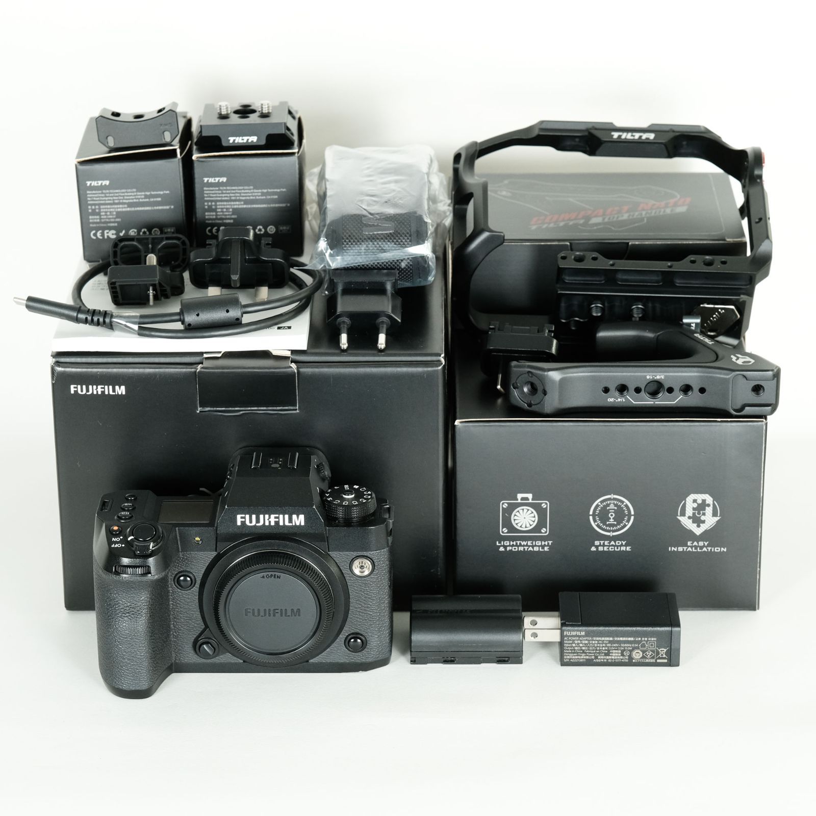 ｜シャッター数11 040回｜別売り 多数付 FUJIFILM X-H2 ボディ 富士フイルムXマウント