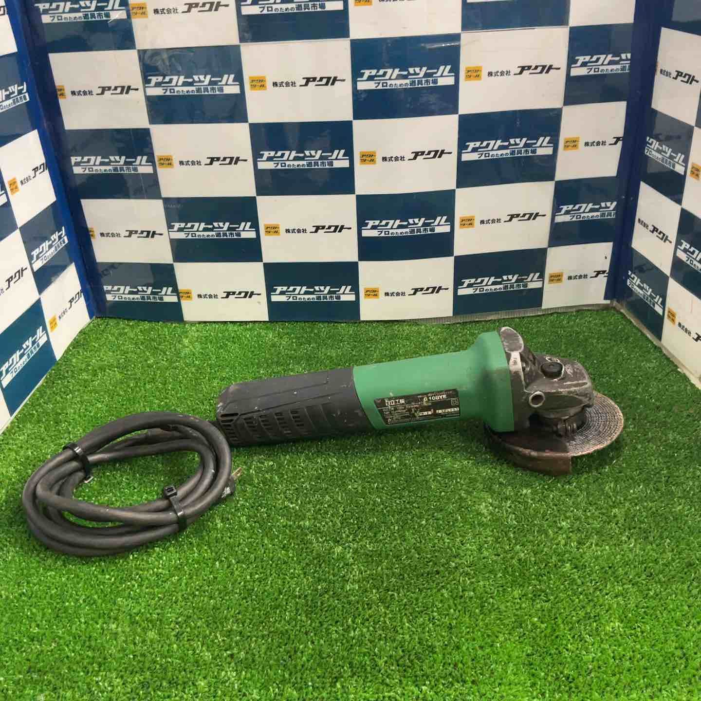 ハイコーキ HIKOKI 旧 日立工機 100mm電子ディスクグラインダ G10BYE 草加店