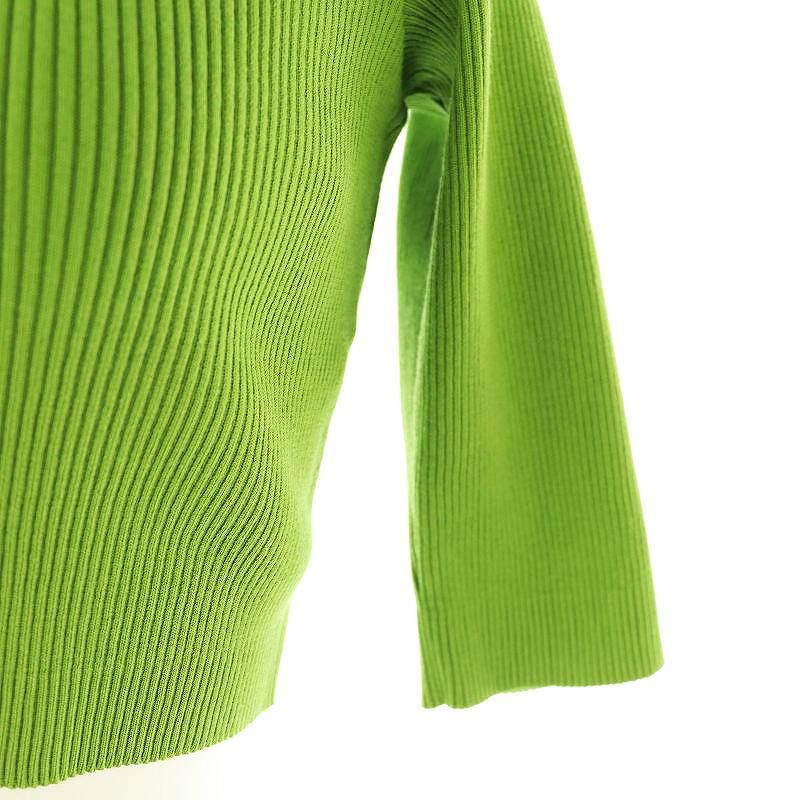 オーラリー AURALEE GIZA HIGH GAUGE RIB KNIT SHORT CARDIGAN