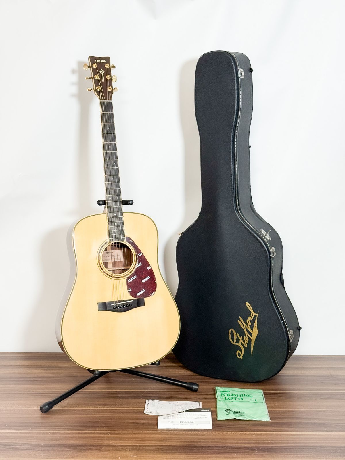 YAMAHA アコギ DW-10 ハードケース付属一式 アコースティックギター