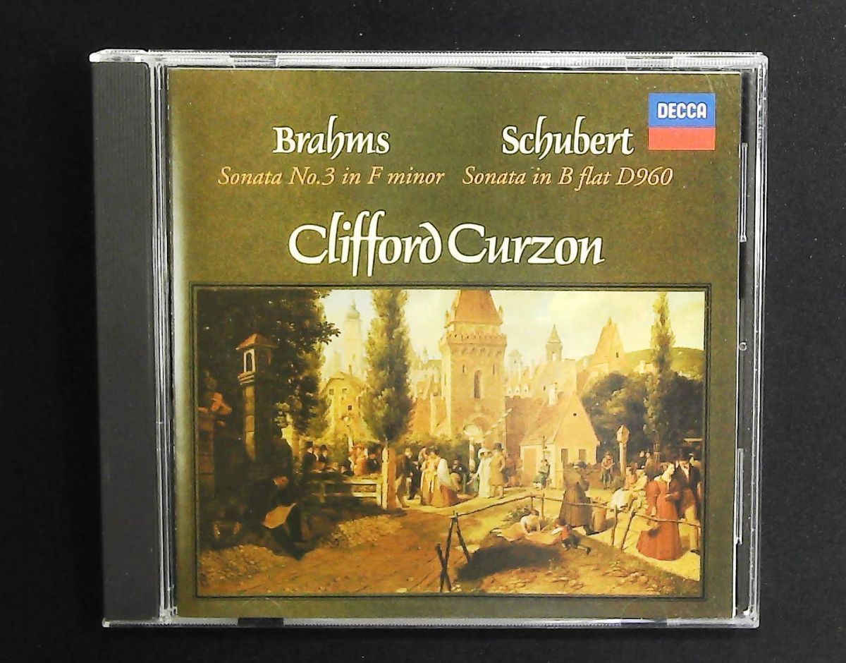 シューベルト Piano Sonata No. 21 | ブラームス ピアノ ソナタ第3番 CD カーゾン