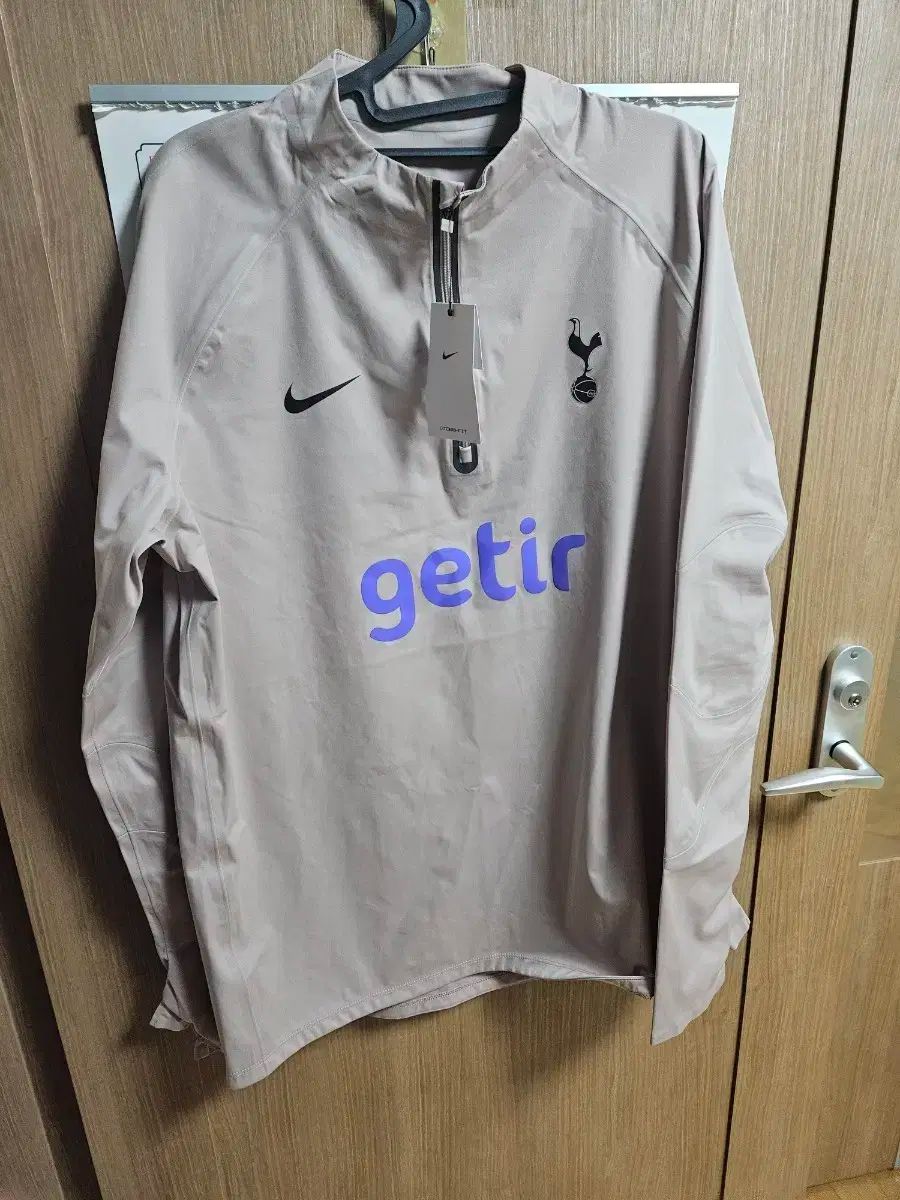 海外L トッテナム支給品 シールドトップ ブラウン