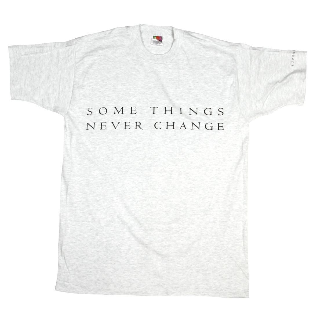 L 90s デッドストック SUPERTRAMP スーパートランプ Tシャツ 永遠への贈り物 Some Things Never Change