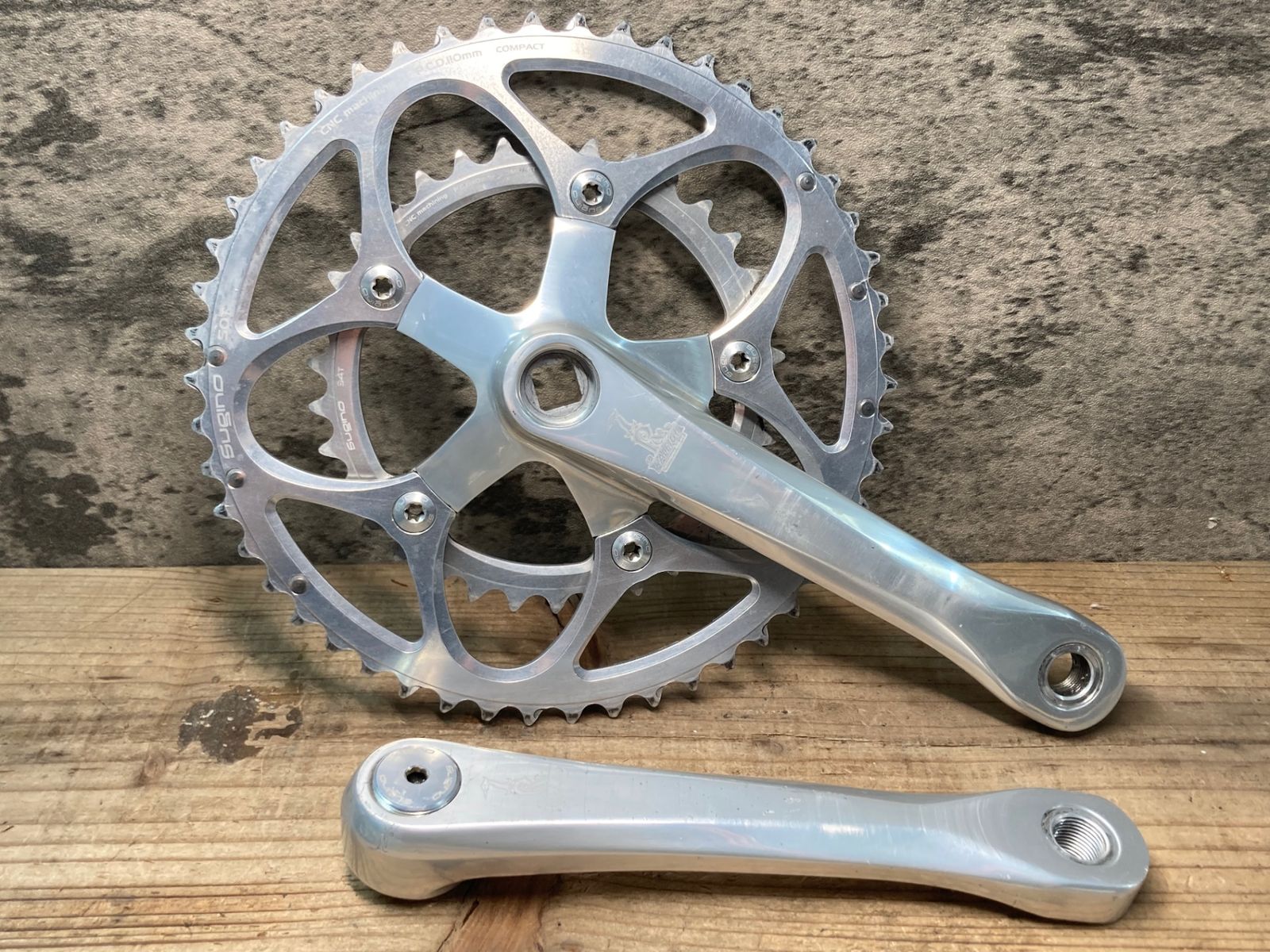 JH514 スギノ SUGINO RELIGHT TD4WR クランクセット 50|34T 170mm スクエアテーパー