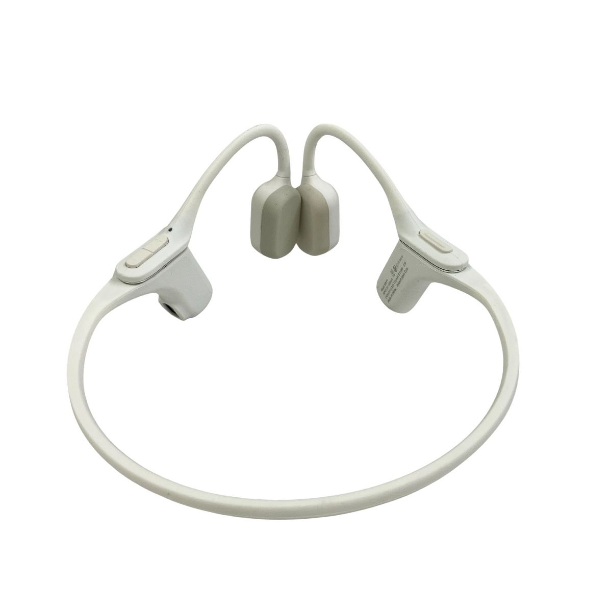 AVIOT Openpiece Playful WB-P1 ホワイト 骨伝導 ワイヤレス イヤホン 音響機器 良好 T10503724