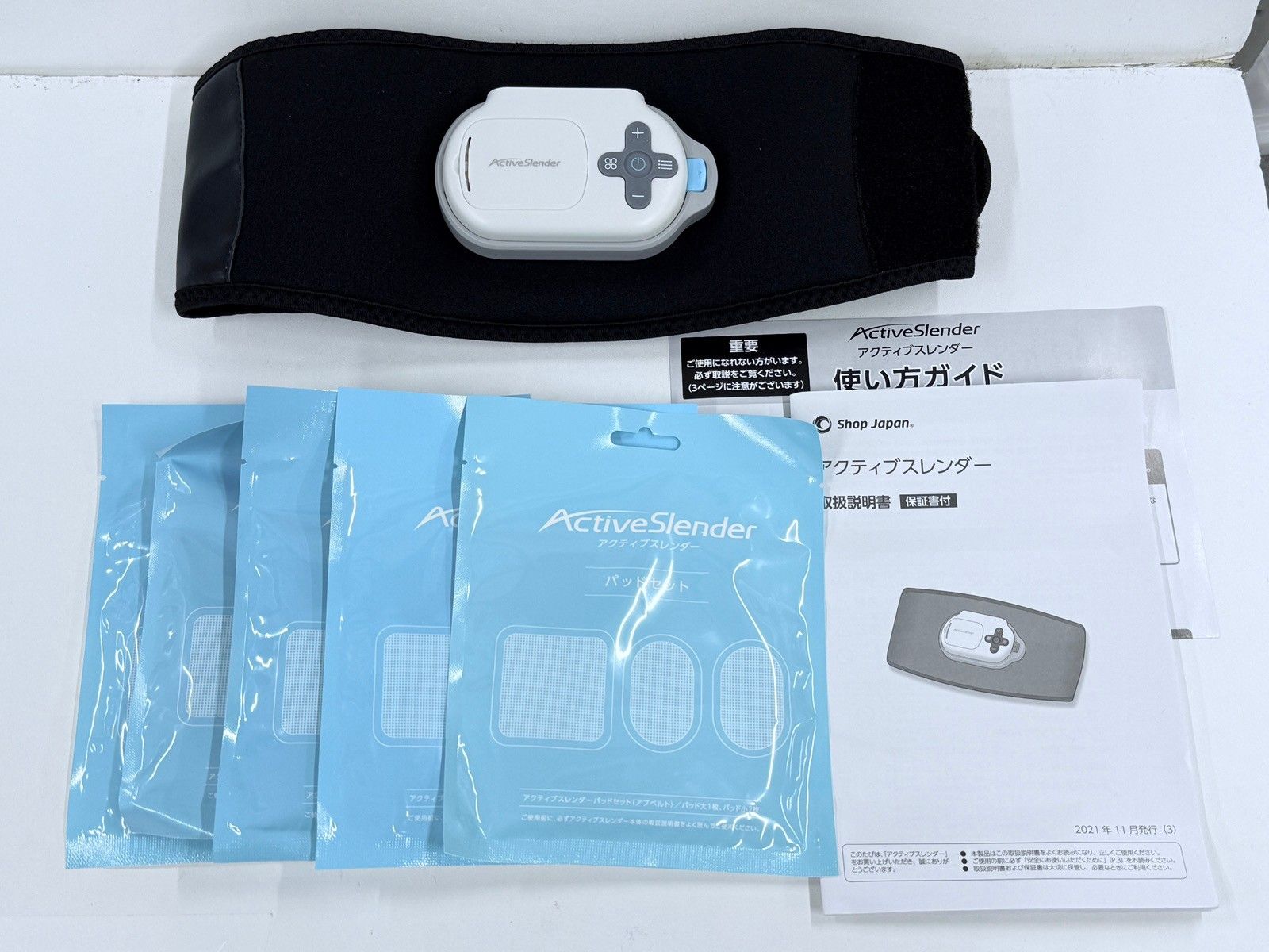 C988 Shop Japan ショップジャパン アクティブスレンダー パッドセット