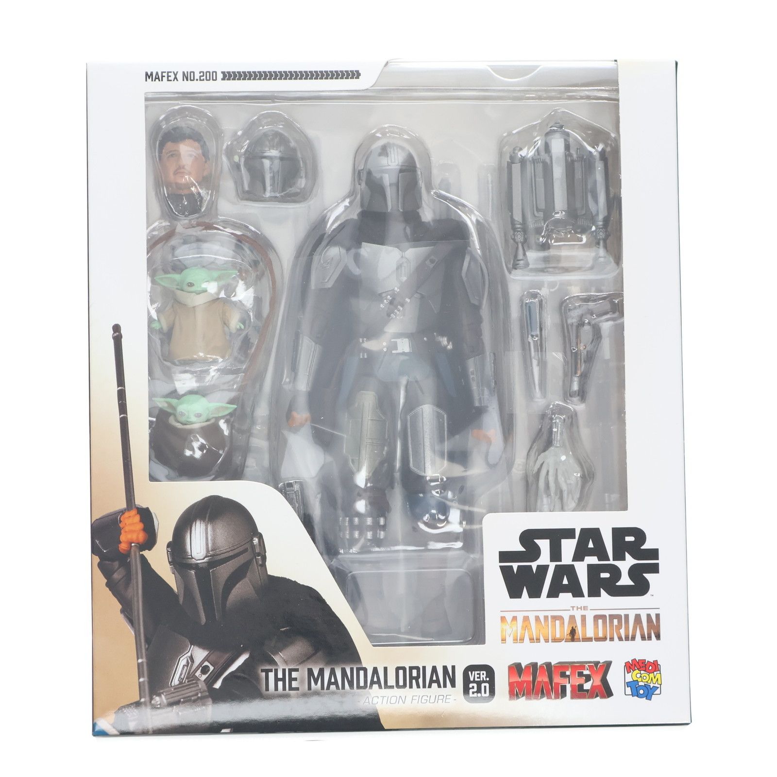 (再販)MAFEX マンダロリアン No.200 Ver.2.0 新品 未開封 マフェックス No.200 MAFEX THE MANDALORIAN Ver.2.0（再販
