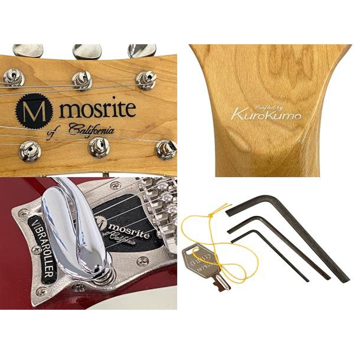  Mosrite モズライト Kurokumo エレキギター ハードケース付き 良好 エレキギター ギター