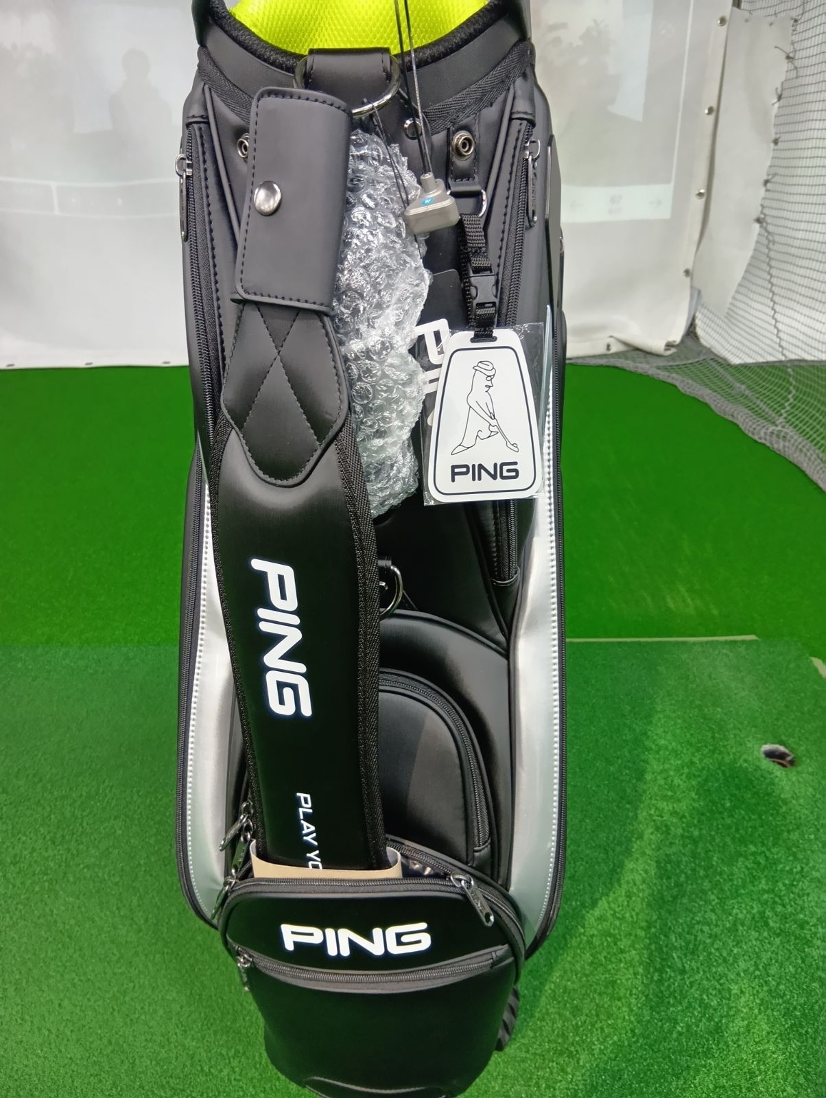 CB ピン PING オーセンティックワン カートバッグ CB-P2401 ブラック 
