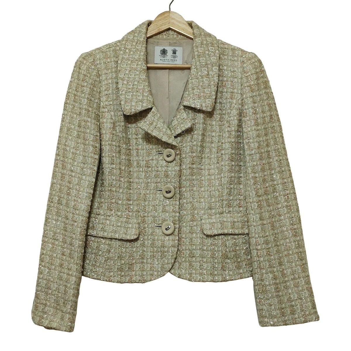 オースチンリード Austin Reed レディース ジャケット フリル Austin Reed(オースチンリード) ジャケット サイズ40 L レディース美品