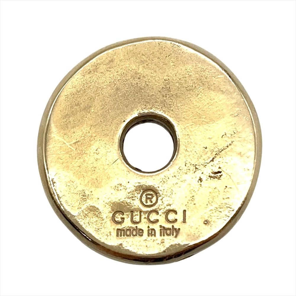 グッチ GUCCI コイン ペンダントトップ K18YG 5.4g イエローゴールド チョーカー ユニセックス