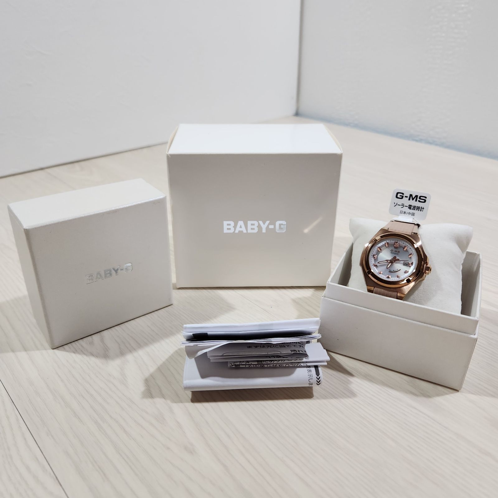 カシオ ベビーg ジーミズ CASIO BABY-G wave ceptor MSG W300G