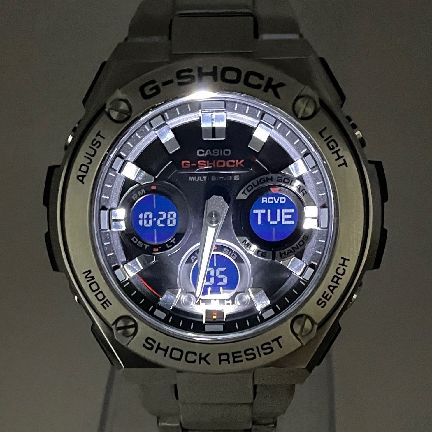 CASIO G-SHOCK GST-W110D 電波ソーラー 電池切れ ジャンク 【正規代理