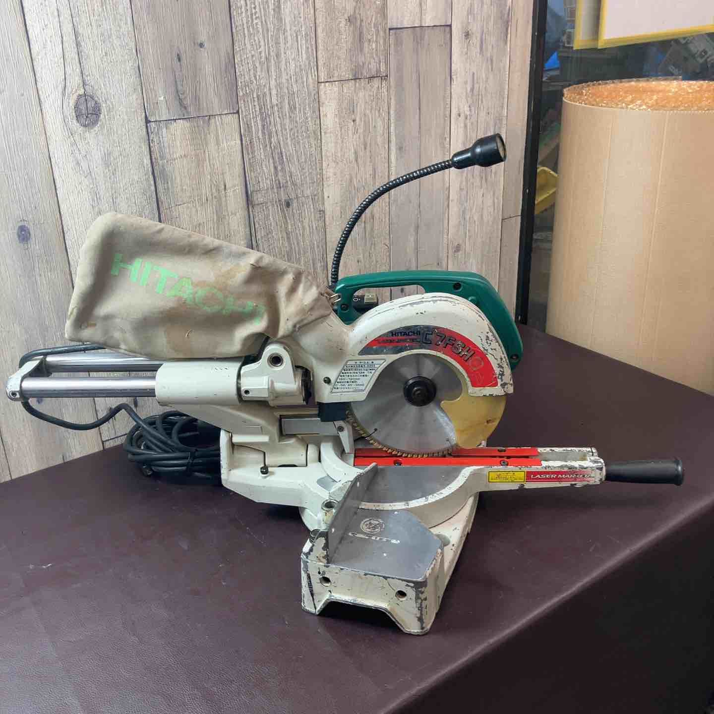品 ハイコーキ HIKOKI 旧 日立工機 卓上スライド丸ノコ C7FSH 電動のこぎり ノコギリ 東大和店