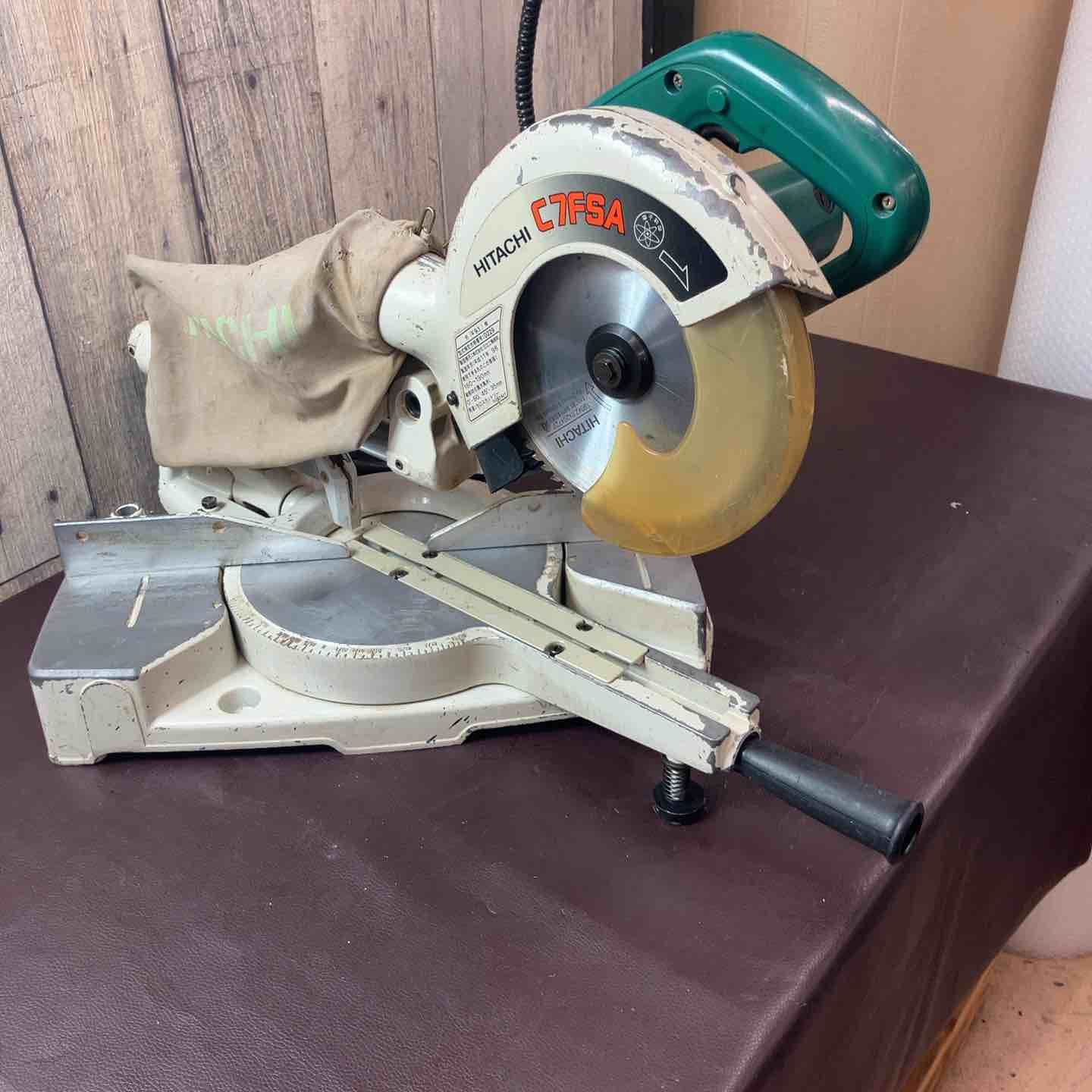 品 ハイコーキ HIKOKI 旧 日立工機 卓上スライド丸ノコ C7FSA 電動のこぎり ノコギリ 東大和店