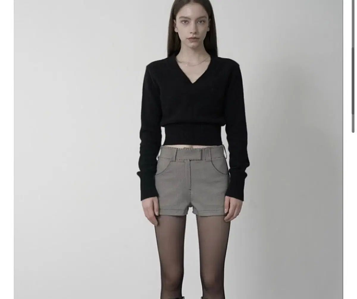 BOHEMSEO ボヘミアンソウル 21fw アンゴラ Vネック ニット ブラック 実物