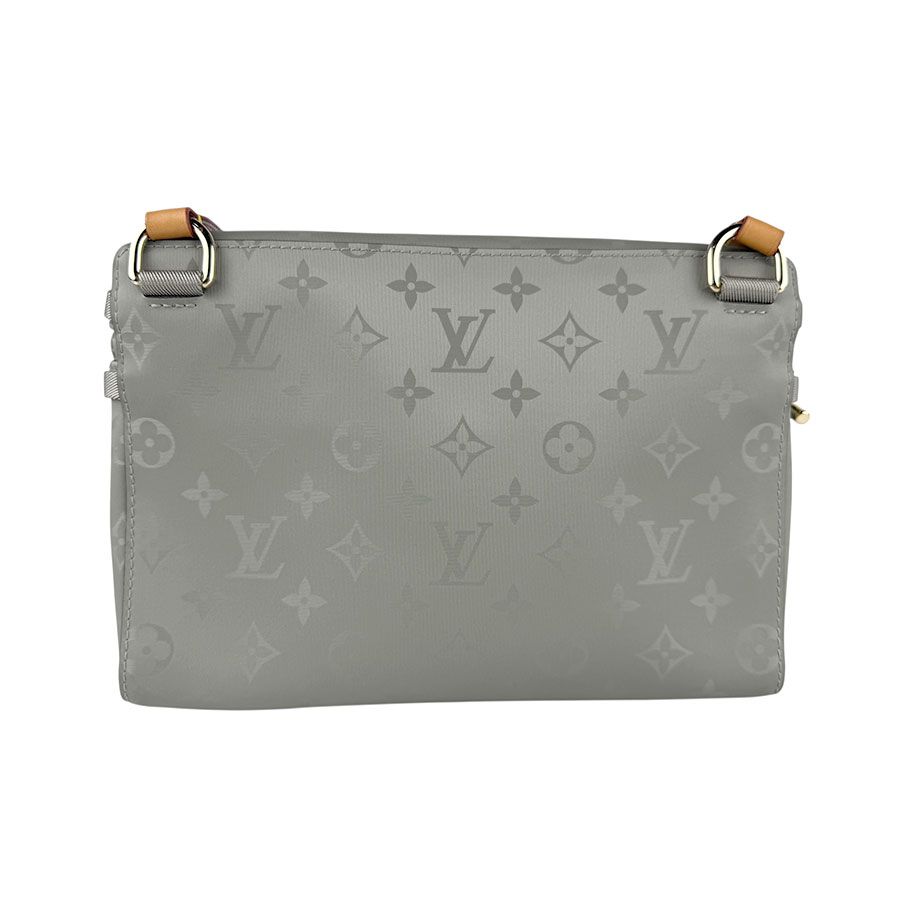 ルイ ヴィトン LOUIS VUITTON ショルダーバッグ モノグラム チタニウム メッセンジャーPM M43889 WWW_KARIMZIABAT_FR