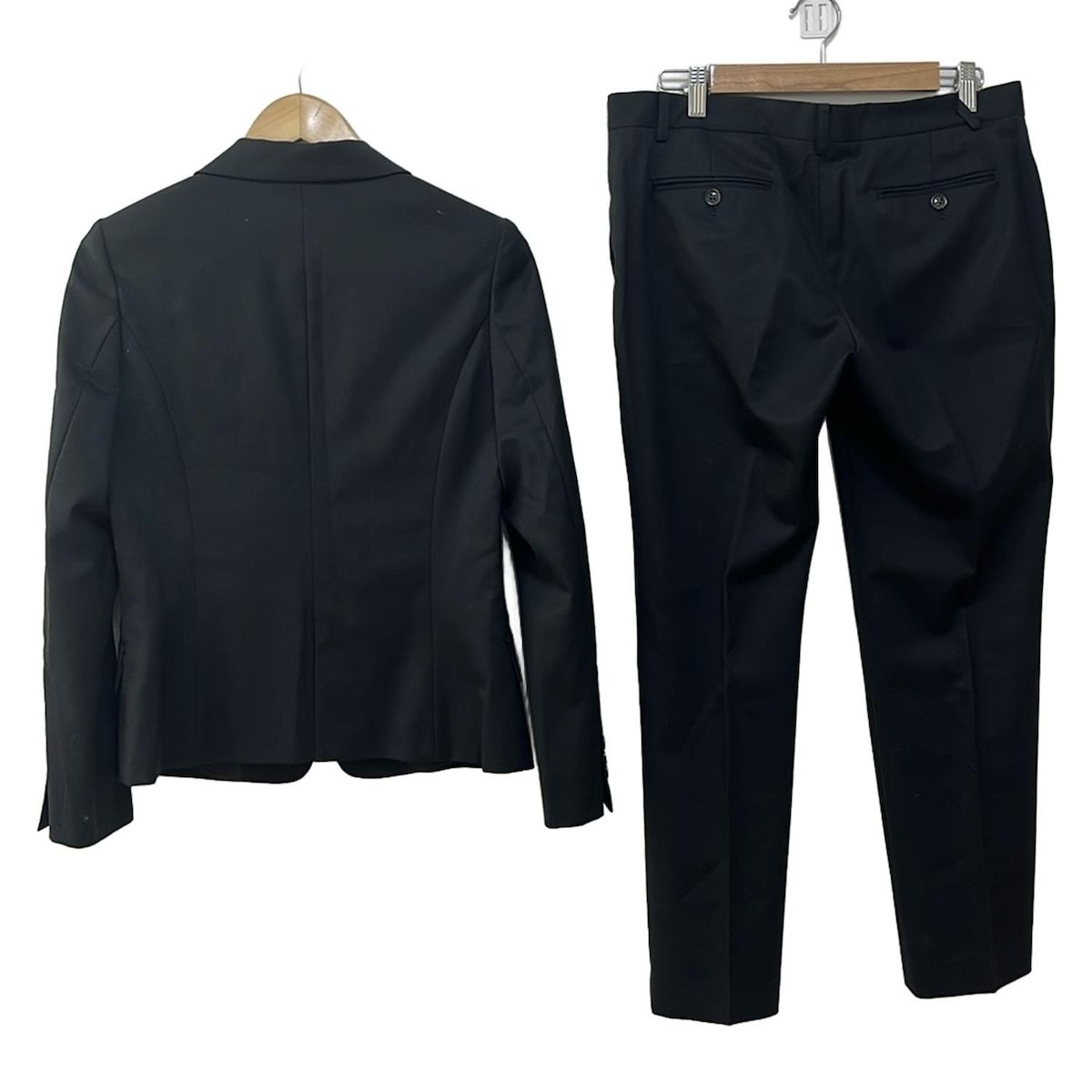 United Arrows GREEN LABEL RELAXING ユナイテッドアローズ グリーンレーベル レディースパンツスーツ レディース - 黒 肩パッド