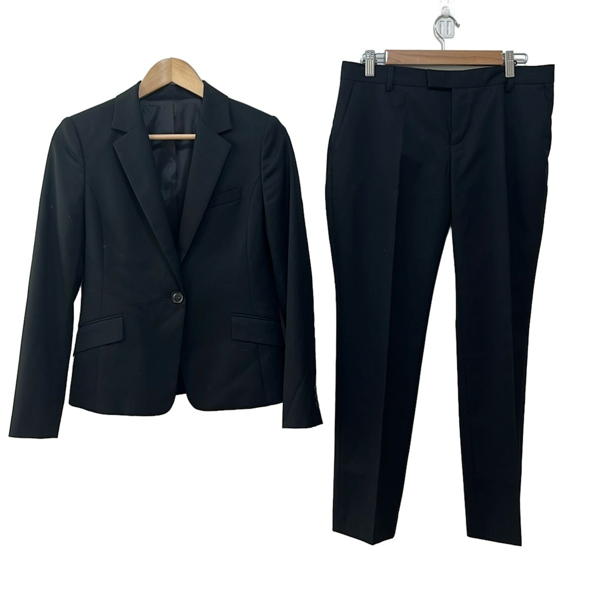 United Arrows GREEN LABEL RELAXING ユナイテッドアローズ グリーンレーベル レディースパンツスーツ レディース - 黒 肩パッド