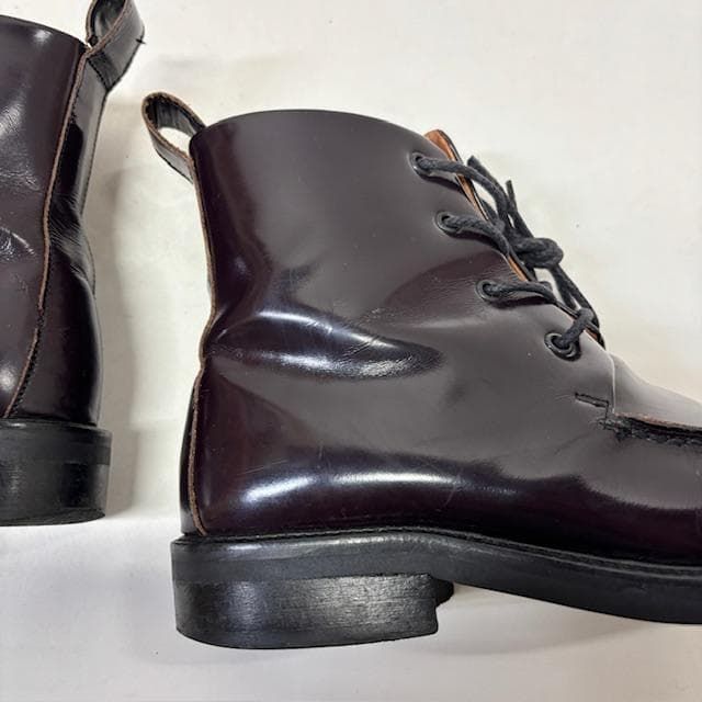 レザーアンクルブーツ