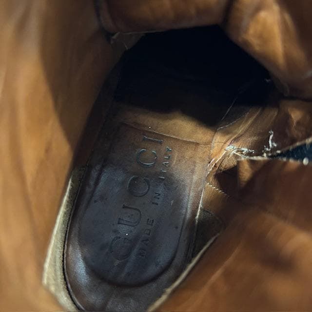 レザーアンクルブーツ