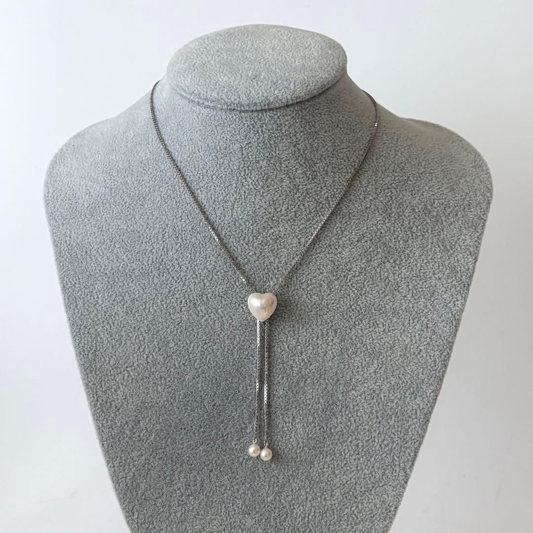 スライドネックレス ハート