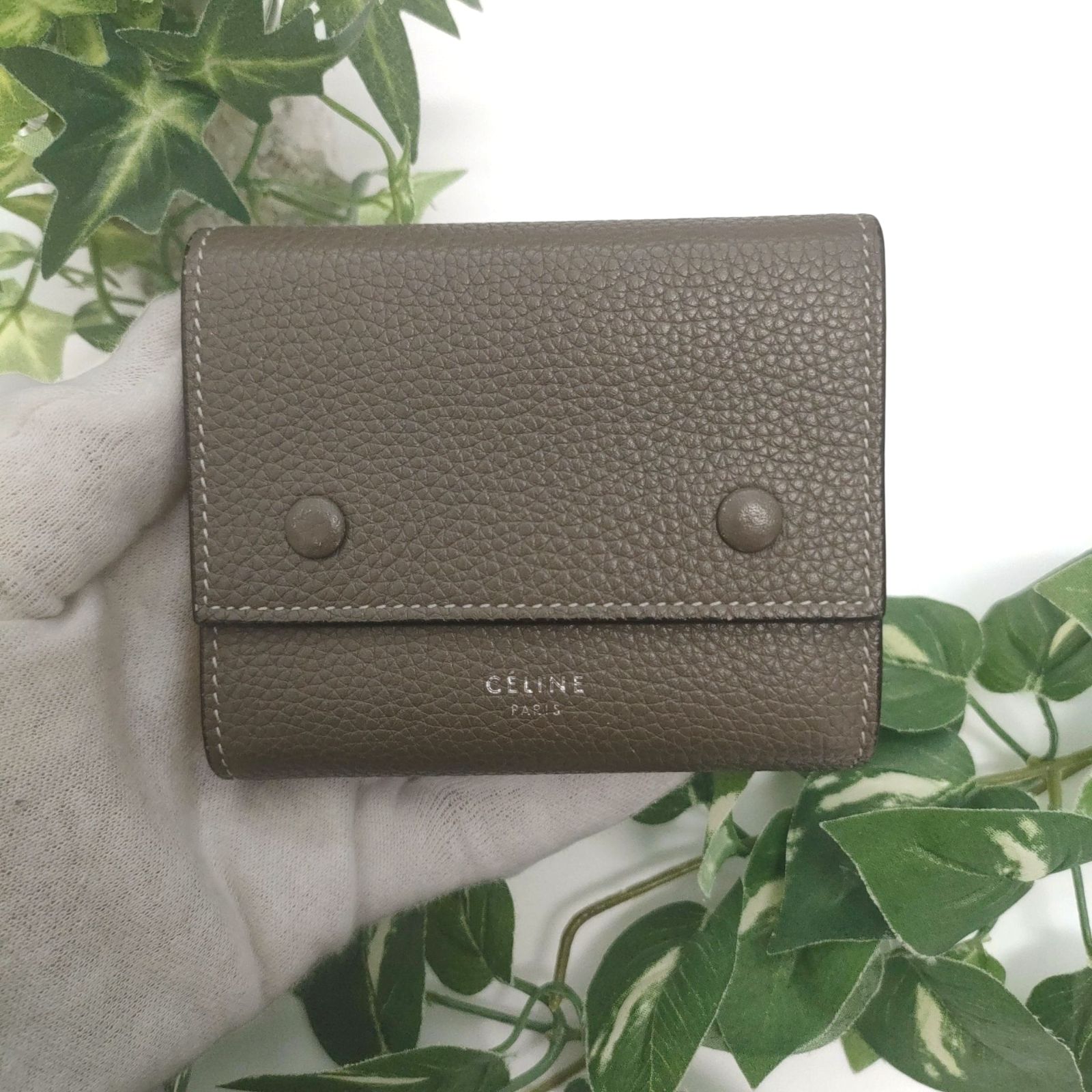 セリーヌ 三つ折り財布 スモールフォールデットマルチファンクション