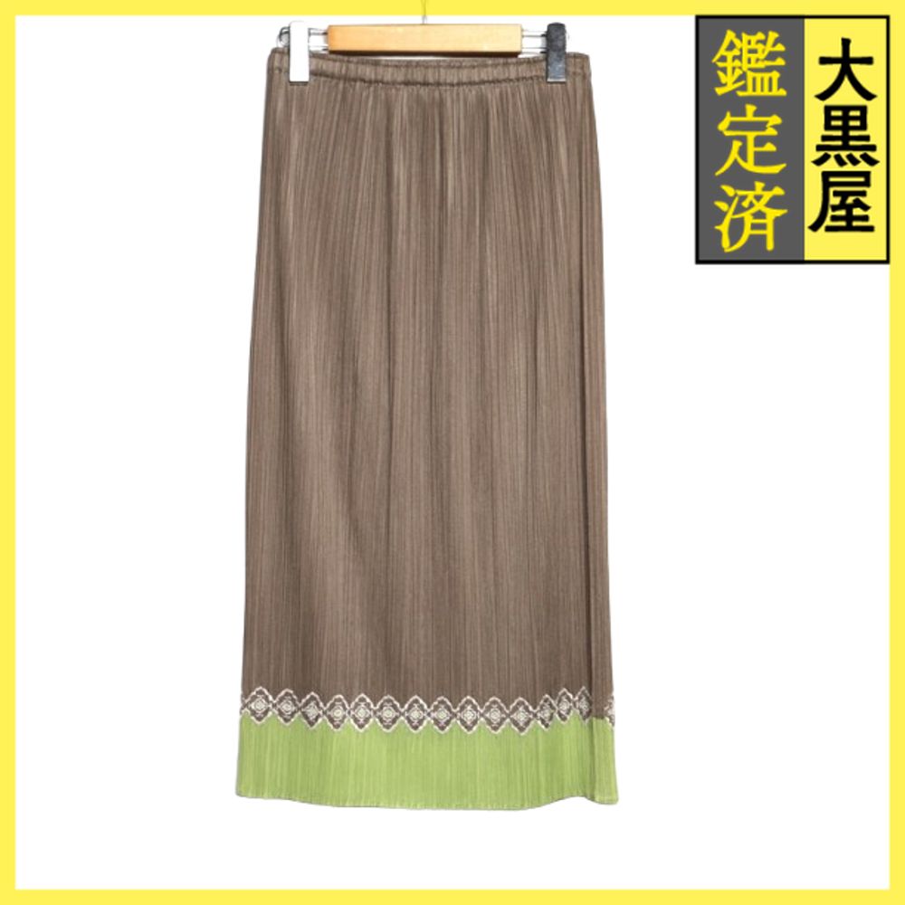 プリーツプリーズイッセイミヤケ プリーズ ロングスカート PP 31-JG 601 200