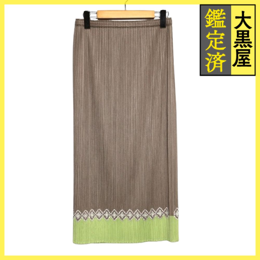 プリーツプリーズイッセイミヤケ プリーズ ロングスカート PP31-JG601 200