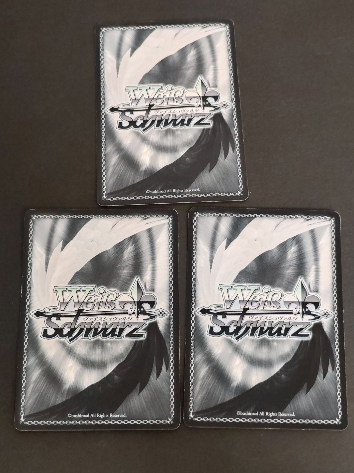 aca408 ホイル仕様 3枚 ヴァイスシュヴァルツ カード まとめ 刀語 西尾