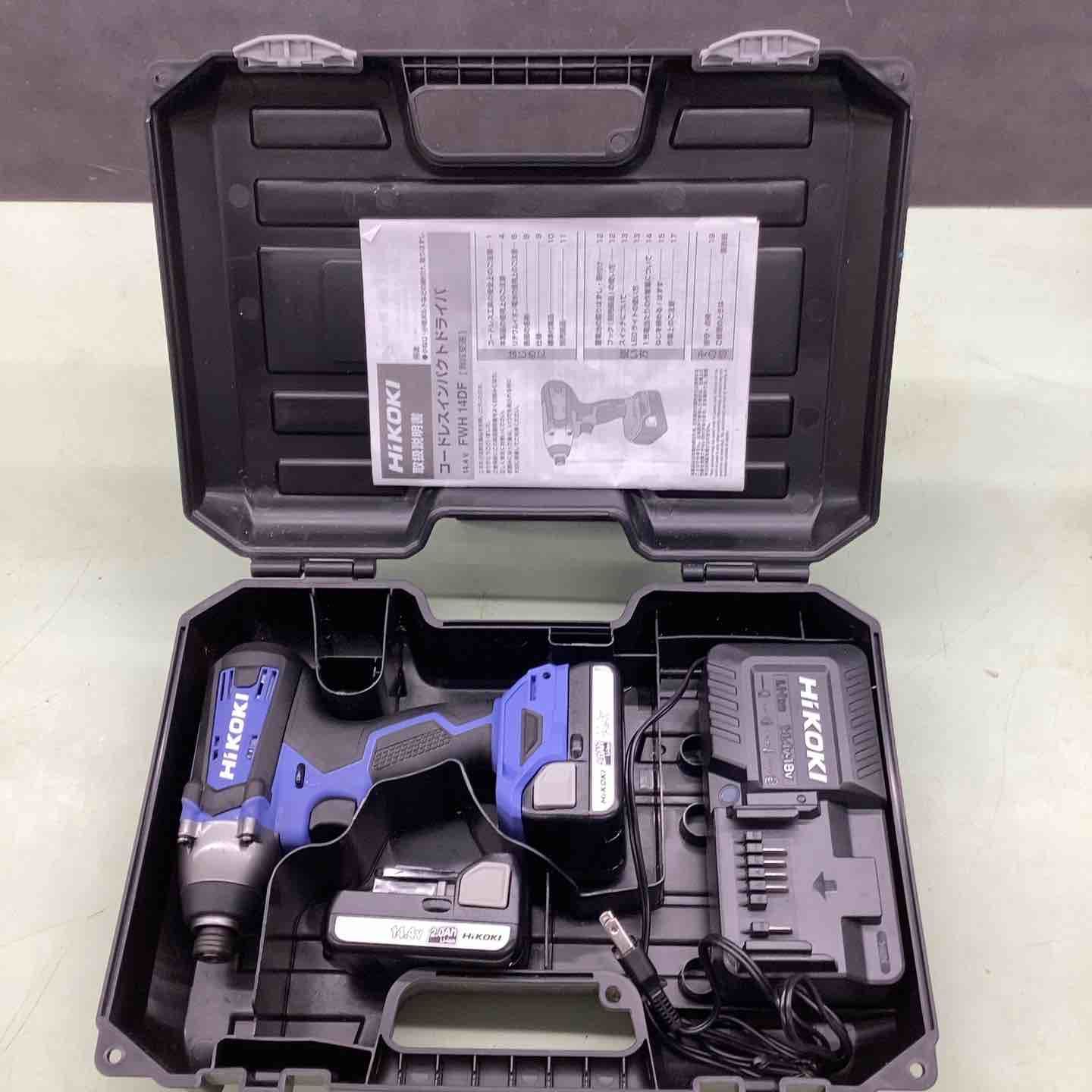 FWH14DF 本体+ケース インパクトドライバー HIKOKI FWH14DF 本体+ケース インパクトドライバー HIKOKI
